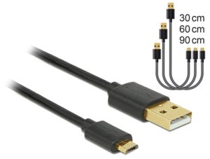 Delock Delock Data & Fast Charging Cable USB-A > Micro USB Set (83680)