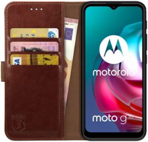Rosso Rosso Element PU Θήκη Πορτοφόλι Motorola Moto G30 / G20 / G10 - Brown (96111)