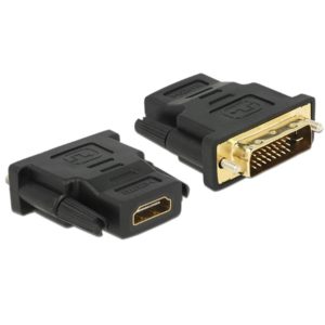 Delock Delock Adapter DVI-D 24+1 Male > HDMI Female (65466)