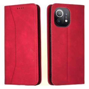 Bodycell Bodycell Book Case Pu Leather For Xiaomi Mi 11 Red (04-00660)
