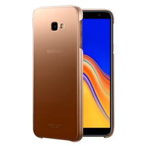 Samsung Official Gradation Cover - Σκληρή Θήκη Samsung Galaxy J4 Plus 2018 - Gold (EF-AJ415CFEGWW)