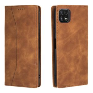 Bodycell Bodycell Book Case Pu Leather For Samsung Galaxy A22 5G Brown (200-108-562)