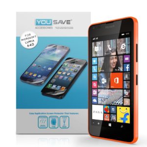 YouSave Accessories Μεμβράνη Προστασίας Οθόνης για Microsoft Lumia 640 by Yousave - 5 Τεμάχια