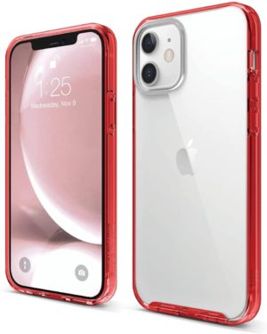 Elago Elago Hybrid Θήκη Σιλικόνης Apple iPhone 12 / 12 Pro - Red (ES12HB61-RD)
