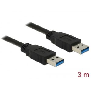 Delock Delock USB-A 3.0 Data Cable M/M 3m Black (85063)