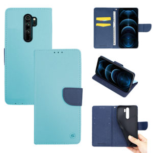 Sonique Θήκη Βιβλίο Sonique Trend Book για Xiaomi - Sonique - Σιέλ / Σκούρο Μπλε - Redmi Note 8 Pro