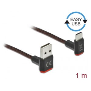 Delock Delock EASY Cable USB-A 2.0 > USB-C 2.0 Angled 1m (85276)