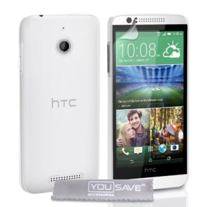 YouSave Accessories Θήκη για HTC Desire 510 by YouSave διάφανη και screen protector