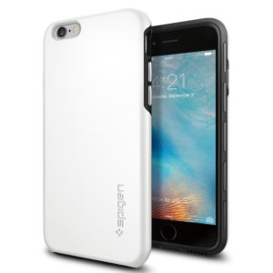 Spigen Spigen iPhone 6 / 6s Case Thin Fit Hybrid White (SGP11731)