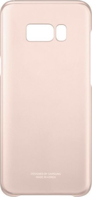 Samsung Samsung Official Ημιδιάφανη Σκληρή Θήκη Clear Cover Galaxy S8 Plus - Pink (EF-QG955CPEGWW)
