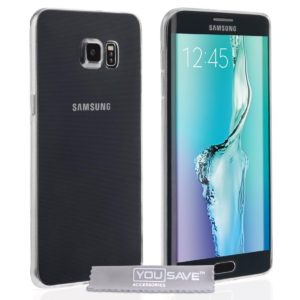 YouSave Accessories Θήκη σιλικόνης για Samsung Galaxy S6 Edge+ (Plus) διάφανη Ultra Thin by YouSave