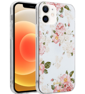 Crong Crong Flower Θήκη Σιλικόνης Apple iPhone 12 mini - Pattern 02 (CRG-FLR-IP1254-02)
