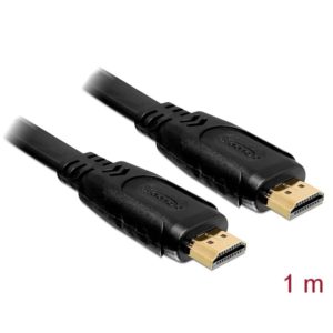 Delock Delock HDMI Flat Cable M/M 4K w/Ethernet 1m (82669)