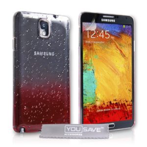 YouSave Accessories Θήκη για Samsung Galaxy Note 3 by YouSave κόκκινη και δώρο screen protector