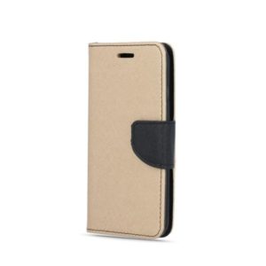 OEM Fancy Θήκη - Πορτοφόλι για iPhone XR Χρυσό-Μαύρο (200-108-002)