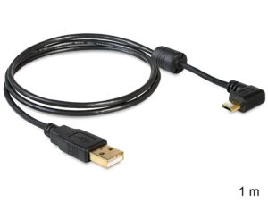 Delock Delock USB-A 2.0 Male > USB 2.0 Micro-B Male 90° 1m (83147)
