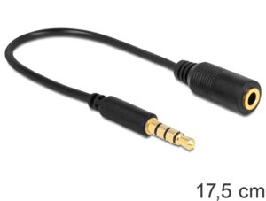 Delock Delock Cable 3.5mm 4pin CTIA > OMTP M/F (62498)