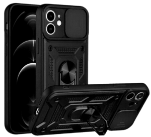 Bodycell Bodycell Armor Slide Cover Case iPhone 11 Black (200-110-016)