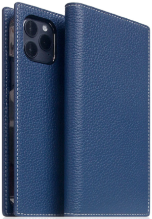 SLG Design SLG Design D8 Full Grain Leather - Δερμάτινη Θήκη Flip Apple iPhone 13 Pro Max - Navy Blue (SD-D8G-DC-IP13PM-NB)