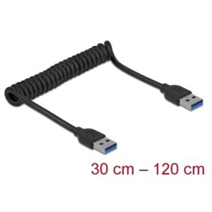 Delock Delock USB-A 3.0 Coiled Cable M/M (85348)