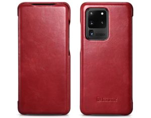iCarer iCarer Vintage Series For Samsung Galaxy S20 Ultra - Red (RS 992008)