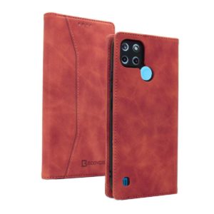 Bodycell Bodycell Book Case Pu Leather For Realme C21Y/C25Y - Red (04-00241)