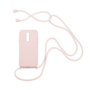 OEM CarryHang Liquid Silicone Κορδόνι Xiaomi Redmi 8 OEM - Pink (200-108-293)