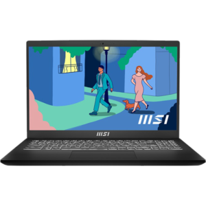 MSI Laptop Modern 15 B12M 15.6 FHD IPS [i5-1235U | 16GB | 512GB SSD M.2 | Win 11 Pro | 2Y] / 9S7-15H112-083