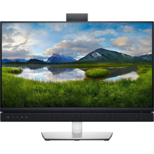 DELL Monitor VIDEO CONFERENCING 23.8 [FHD IPS | HDMI | DisplayPort | USB-C | Webcam | Height Adjustable | Speakers | 3Y] / C2422HE