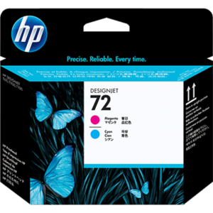 HP 72 Magenta & Cyan Printhead - C9383A