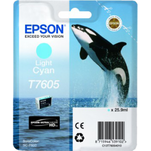 EPSON Light Cyan UltraChrome HD - C13T76054010