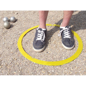 Circle for petanque Yellow 49502
