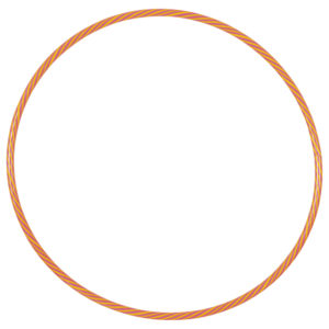 Στεφάνι Ρυθμικής Hula Hoop 70cm 260g Ροζ/Κίτρινο 48024
