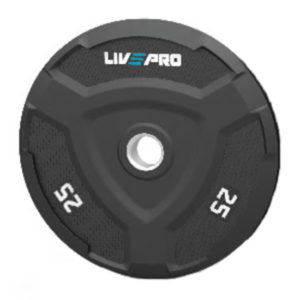 Δίσκος LivePro Bumper Plate Φ50mm 25kg Β-8022-25