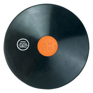 Δίσκος Δισκοβολίας Vinex Από Μαύρο Λάστιχο 2kg 97709