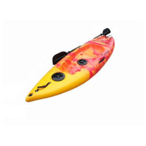 Κανό Kayak Πλαστικό Gobo Wave 1 Ατόμου Red/Yellow