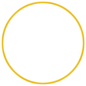Στεφάνι Ρυθμικής Hula Hoop 60cm 120g Κίτρινο 48014