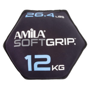 Δίσκος Βαρίδιο Amila Soft Grip 12kg 90756