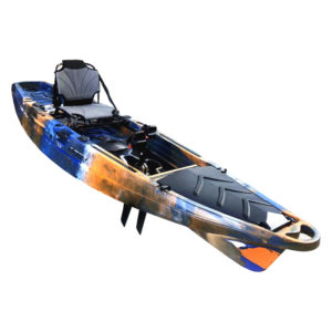 Κανό Kayak Πλαστικό Gobo Kick-Up Fins Dofine VI 1 Ατόμου Μπλε Παραλλαγής