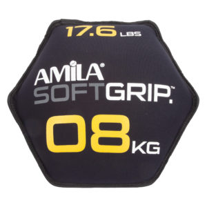 Δίσκος Βαρίδιο Amila Soft Grip 8kg 90754