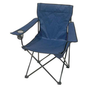 Καρέκλα Παραλίας Πτυσσόμενη Μπλε 153-2718-1