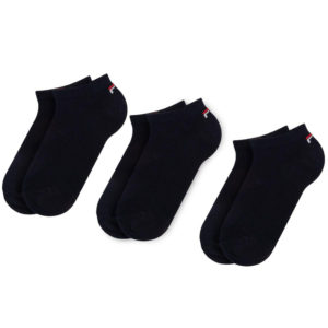 FILA Fila unisex κοντές κάλτσες 3 τεμαχίων (3pack) F9100-NAVY - NAVY
