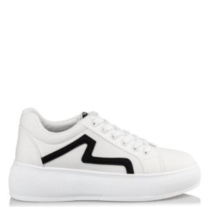 Mairiboo Γυναικεία Sneakers σε Λευκό Χρώμα M74-13826