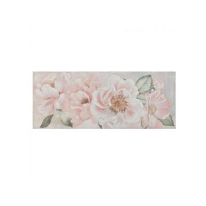 Inart Πίνακας Λουλούδια Ροζ/Λευκός 135x3x55 Κωδικός: 3-90-242-0308