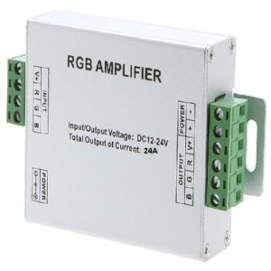 Amplifier Ενισχυτής σήματος 24Α Για πολύχρωμη ταινία LED RGB