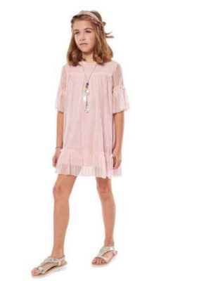 Εβίτα 238036 Παιδικό Φόρεμα Ροζ
