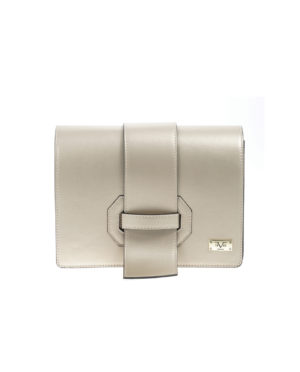 Γυναικεία δερμάτινη τσάντα φάκελος κωδ. 7301 | 19V69 ITALIA - Oro