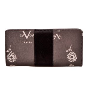Γυναικείο πορτοφόλι από οικολογικό δέρμα κωδ. 9780 | 19V69 Italia - BLACK/BLACK