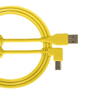 UDG GEAR U95004YL UDG Ultimate Audio Cable USB 2.0 A-B Yellow Angled 1m