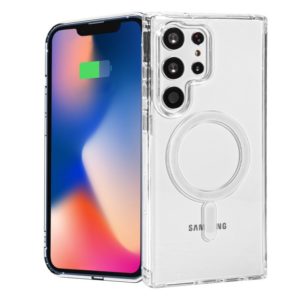 Θήκη TPU Ancus Magnetic Ring για Samsung SM-S918B Galaxy S23 Ultra 5G Διάφανη